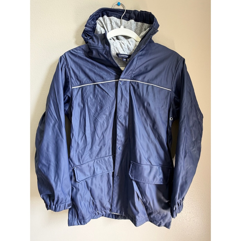 Lands' End Kids' Waterproof Jacket Size Medium (10-12)